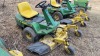 JD F525 front deck mower - 2