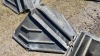 (3) Poly auger hoppers (all have cracks) - 4