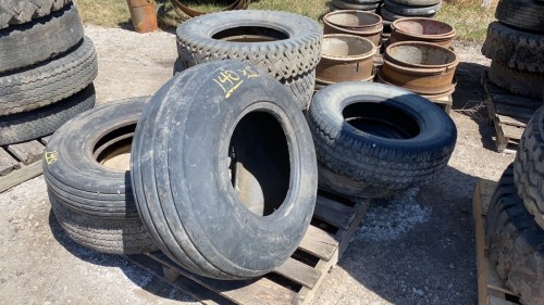 Assorted tires