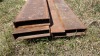 (3) 10ft x 8x2in tube steel - 2