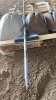 Grain scoops, green probe, broom, shovels - 2