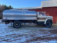 *1977 Chev C65 S/A tanker truck, 91,671 miles showing, VIN#CCE667U117742, Owner: Clare A Moir, Seller: Fraser Auction_____________ ***TOD & KEYS***