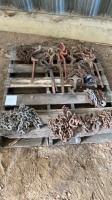 Chain binders, logging chains, chain hoist