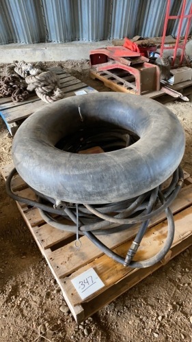 Hydraulic hose, tire tube
