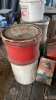 Construction heater, bug zapper, extension cords, gear oil barrels - 3