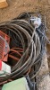 Construction heater, bug zapper, extension cords, gear oil barrels - 4