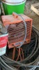 Construction heater, bug zapper, extension cords, gear oil barrels - 5