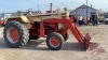 Case 830 tractor w/loader, manure fork - 4