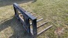 5ft manure fork (skid steer quick attach) - 3