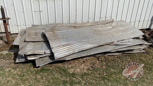 Used metal cladding