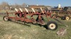 *5-bottom IH plow w/slotted shears & on-row heavy harrow tine - 5