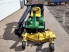 John Deere 525 front mount mower. 48 inch cut. Bagger. New battery.  - 3