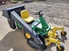 John Deere 525 front mount mower. 48 inch cut. Bagger. New battery.  - 4