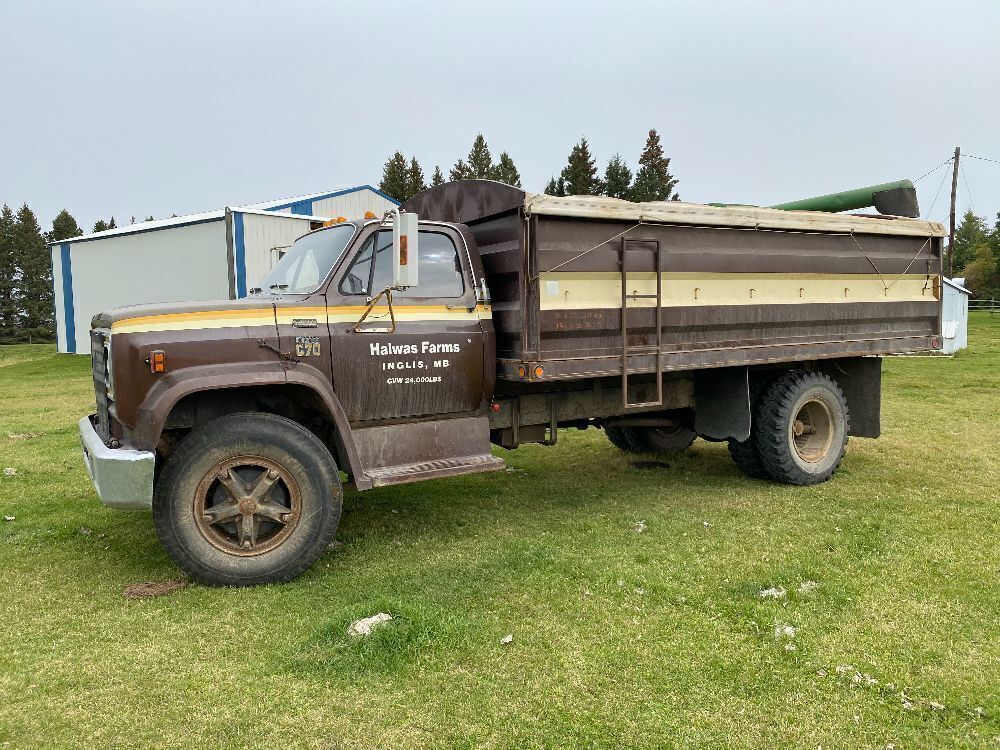 1979 Chev C70 Sa Grain Truck 82507kms Showing Vinc17db9v116817 Owner Trevor R Halwas 9870