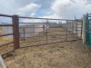 *30’ Free Standing 5-bar drill stem panel w/14' gate on 360 hinge - 3