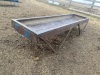 *10' metal trough feeder - 2