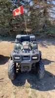 2004 Polaris Sportsman 90 ATV, Green, VIN RF3FA09C54T101090 Owner:Bonnie D Crawford Seller:Fraser Auction_____________ F53 ***KEYS***