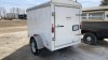 1995 8ft enclosed trailer, VIN SK400714573, VIN# SK400714573, Owner: Greg W Cousins, Seller: Fraser Auction________***TOD*** - 5