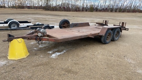 18ft tandem axle trailer, F32