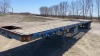 1978 41ft Trailmobile Highboy flat deck t/a Trailer, Blue, VIN# 37511023689009, Owner: Jacqueline D Hall, Seller: Fraser Auction_______ ***TOD & SAFETIED*** F58 - 2