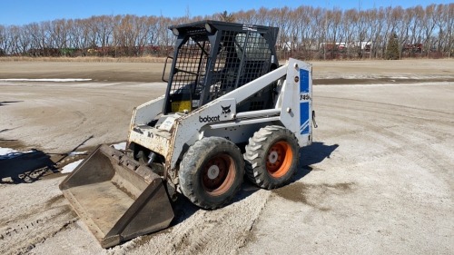 Bobcat 743 skid steer, 3079 hours, S/N-501962989 F32 ***KEYS***