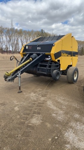 Buhler Inland 6060 Rd baler, 540 pto, electric tie, auto oiler, s/n 03RR6060030, F40 ***manual, monitor - office shed***