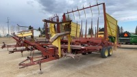 New Holland 1037 Bale Wagon, 104 bales, serial No 3549, pto F63