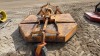 7ft woods 3pt mower, no pto shaft, AS IS, s/n 0001627, F39 - 4