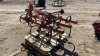 5ft 3pt s shank cultivator with spare shank and shovel assemblies, f32