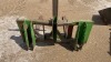 JD 59 pallet forks with T bar attachment, 3pt compatible, F10 - 3