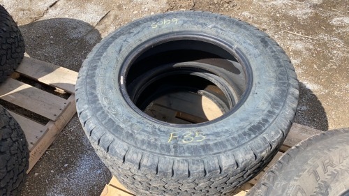 2 BFgoodrich rugged trail T/A LT265/R17, F 35