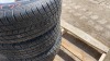 3 Hankook P215/65R15 trailer tires on 6 bolt rims, F55 - 2