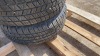 3 Hankook P215/65R15 trailer tires on 6 bolt rims, F55 - 3