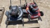 2 push lawn mowers, F55 - 2