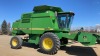 1995 JD 9600 Combine with JD 914 p/u header, s/n H09600X661670 F50 ***KEYS & WORK ORDER - OFFICE TRAILER****** - 6