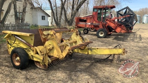 Degelman rotary ground Drive stone picker