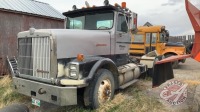 1989 IH 9300 highway tractor w/day cab, 362,674kms showing, VIN#2HSFEACR8KC022469, Owner: D L Wilson, Seller: Fraser Auction_____________________