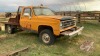 1989 Chevrolet 3500 4x4 s/a reg truck w/8ft flat deck, V8 gas, 3spd with low trans, custom front bumper with winch, 338,929showing, VIN#1GBHV34K6KF301667, Owner: D L Wilson, Seller: Fraser Auction____________ - 4