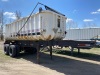 1985 20ft Fruehauf end dump gravel Trailer, newer front tires, VIN No 2H8D02036FR002810, Owner: Souris Valley Construction & Consulting Ltd, Seller: Fraser Auction______***TOD*** F75