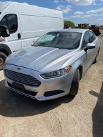 2014 Ford Fusion S, 223,287 kms showing, VIN# 1FA6P0G7XE5379629, Owner: Lonnie D Studer, Seller: Fraser Auction_______ ***TOD & Keys*** F57