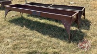 10ft metal feed trough