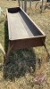 10ft metal feed trough