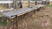 30 foot drill stem bunk feeder