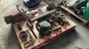 Truck hitch, tractor weights, assorted goods - 8