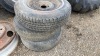 (3) P215/75R14 trailer tires on five bolt rims - 11