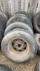 (4) P235/75R15 tires on steel five bolt rims - 7