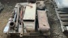 Wooden Pitman arms, well spout, Ammunition cans, gas cans, balance scale - 3