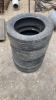 (4) 225/55R 17 car tires - 4