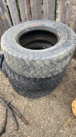 (3) LT 285/70 R 17 Goodyear territory tires