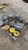 Pallet with metal cutting disks, grinding stones, electric motors, water bowl heaters, moisture maker humidifier - 3